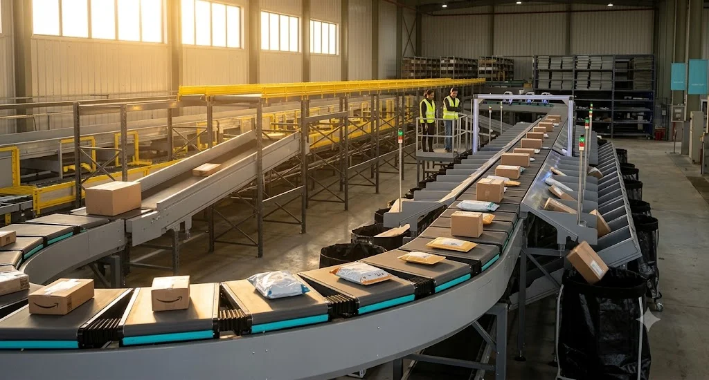 Cross-Belt ve Tilt-Tray Sorter Sistemleri